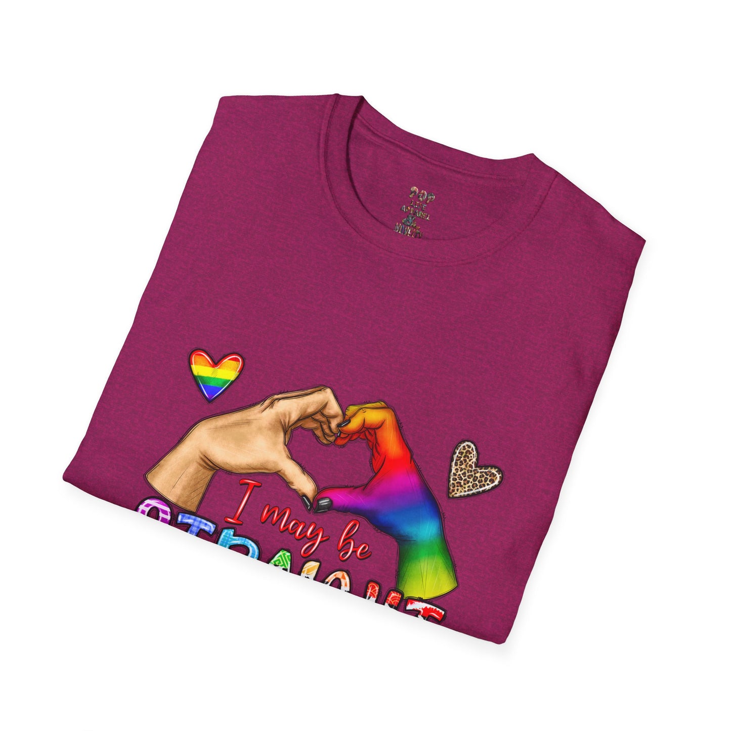 I May be Straight but I Don't Hate Softstyle T-Shirt