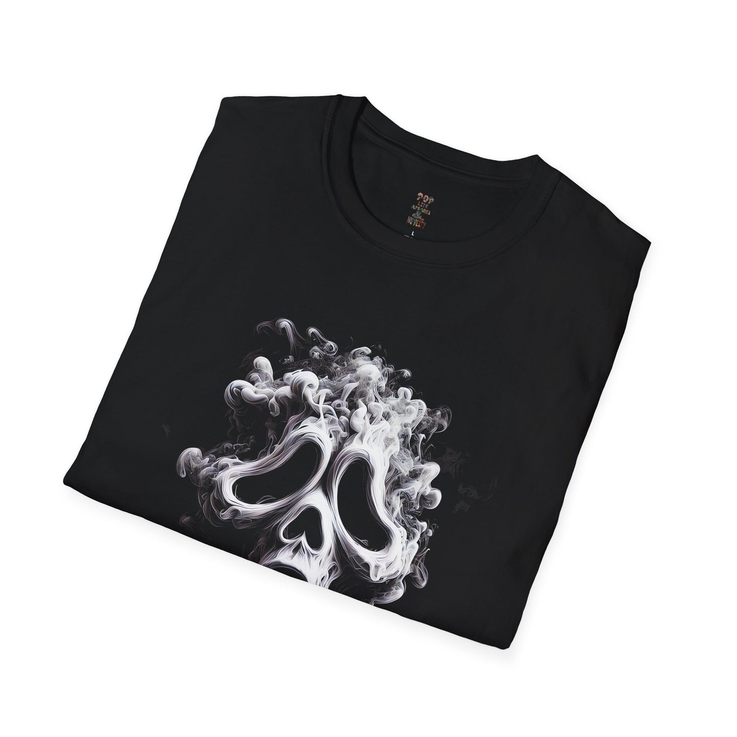 Horror Smoke Scream Unisex Softstyle T-Shirt