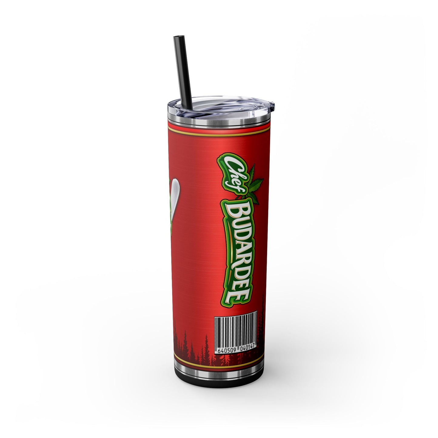 Chef Budardee Tumbler with Straw, 20oz
