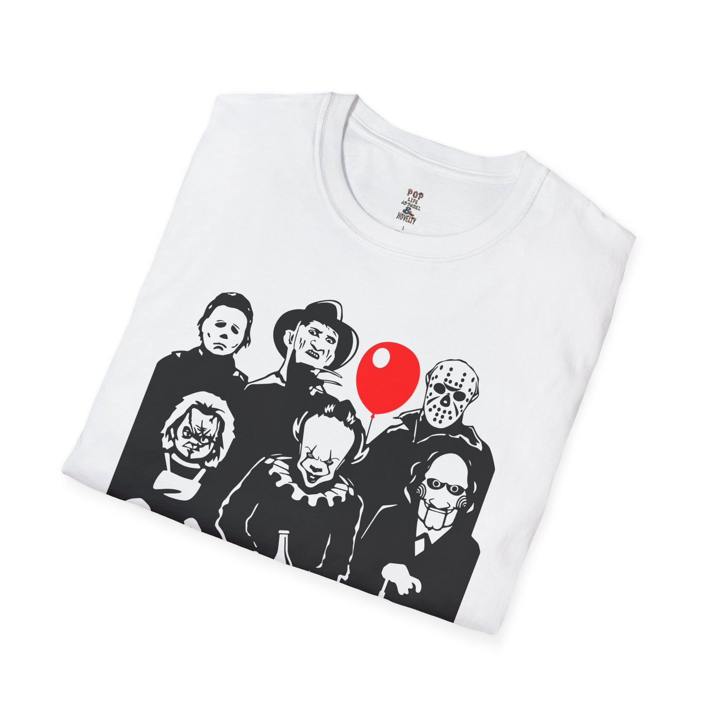 Horror Friends 2 Unisex Softstyle T-Shirt