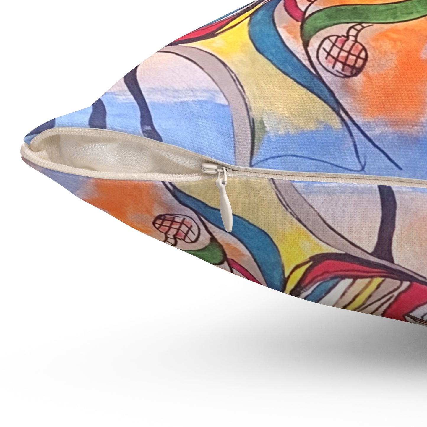 The Spellbinders Polyester Square Pillow