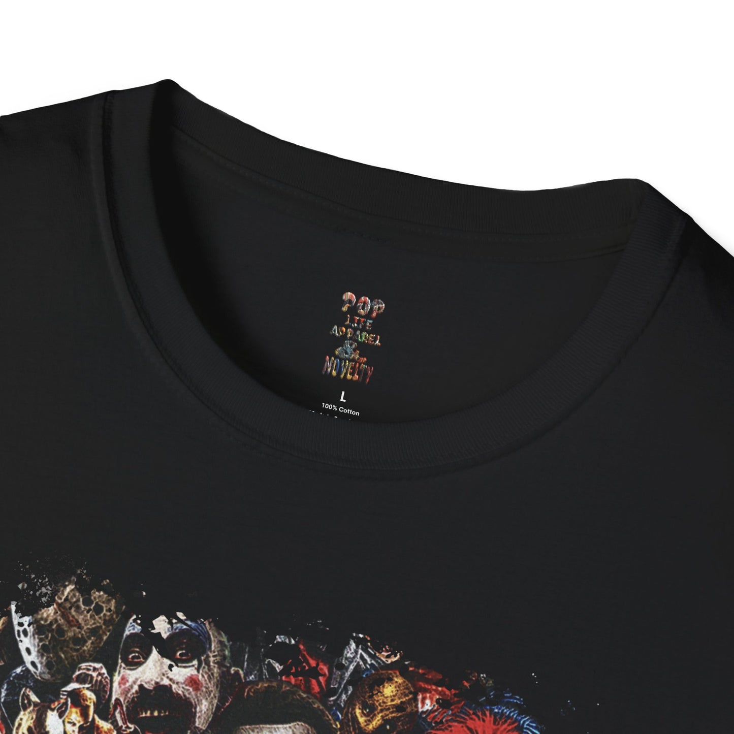 Horror Collage Unisex Softstyle T-Shirt