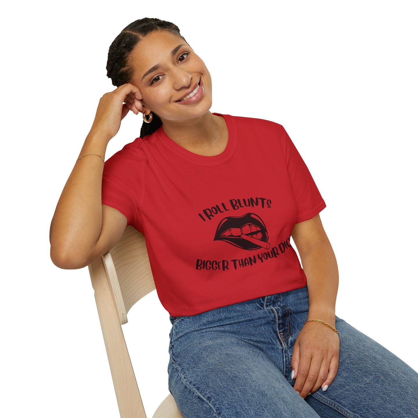 I Roll Blunts Softstyle T-Shirt