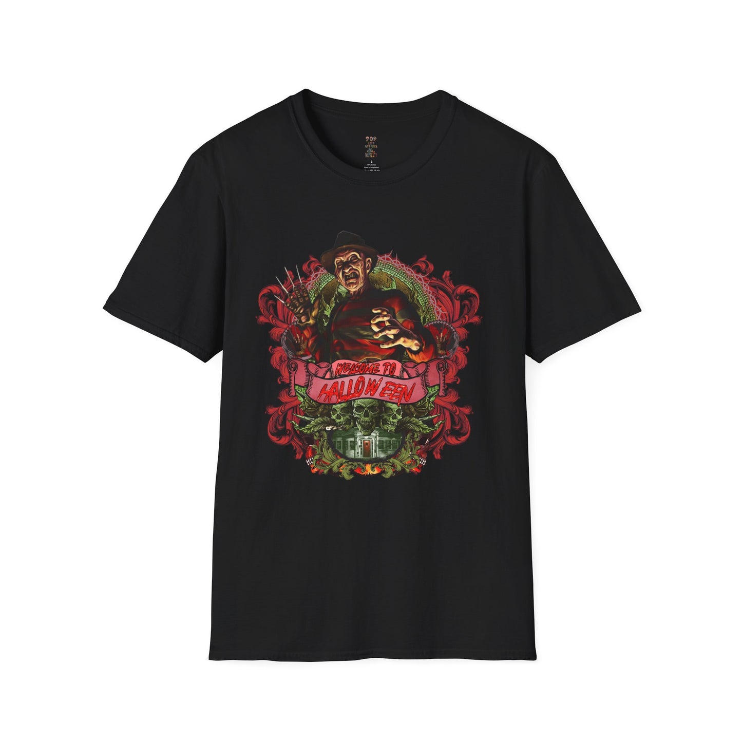 Freddie Welcome to Halloween Unisex Softstyle T-Shirt