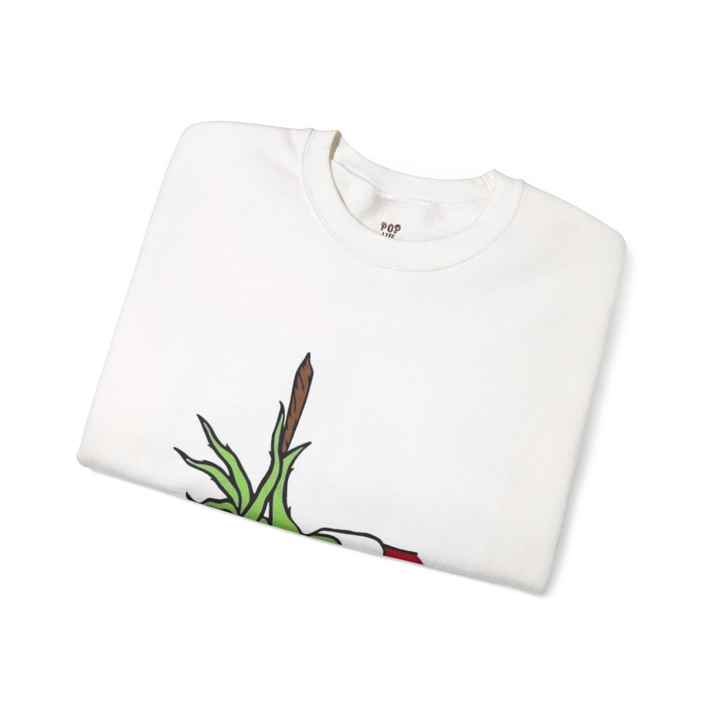 Merry Weedmas Grinch Unisex Heavy Blend™ Crewneck Sweatshirt