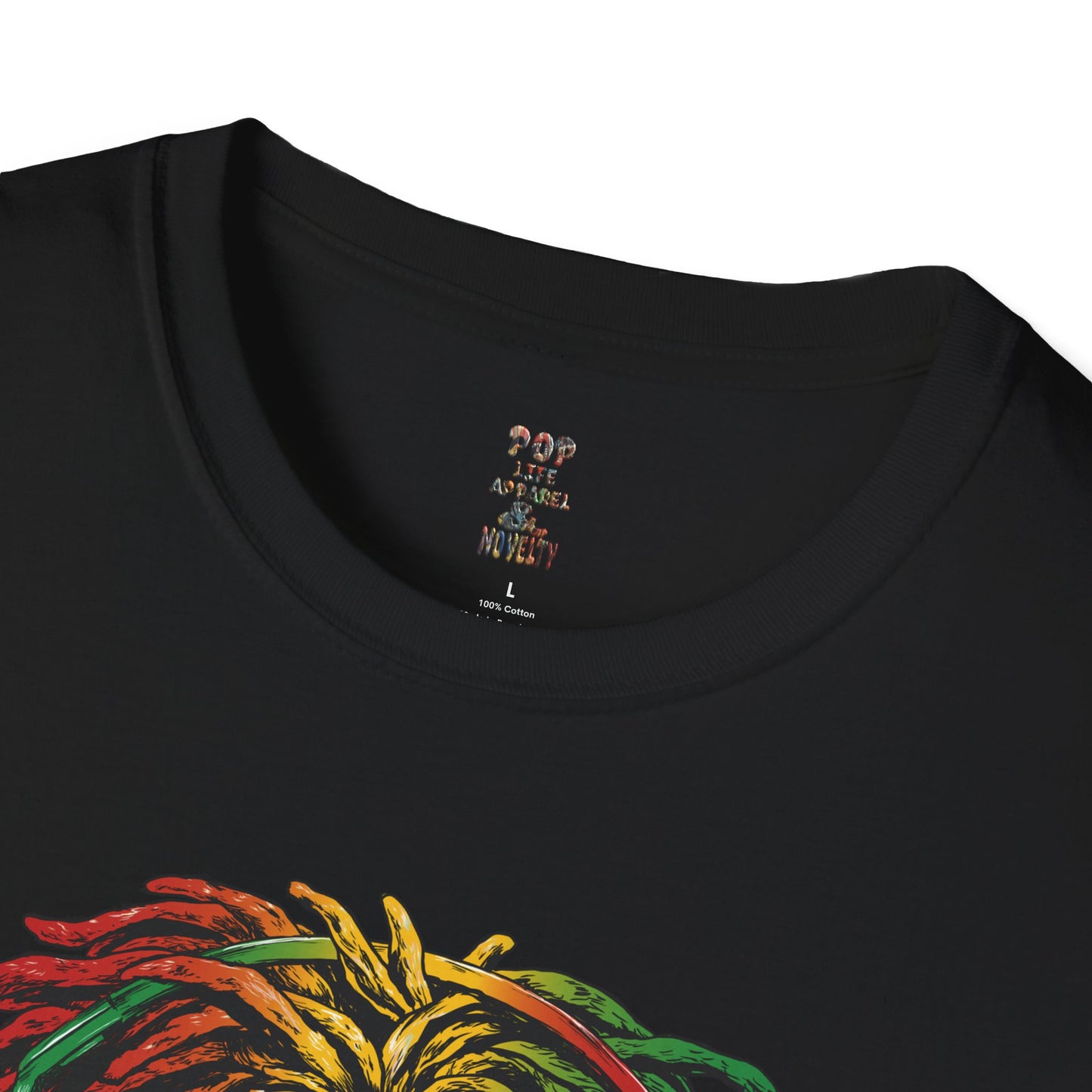 Gas Mask Lion Softstyle T-Shirt