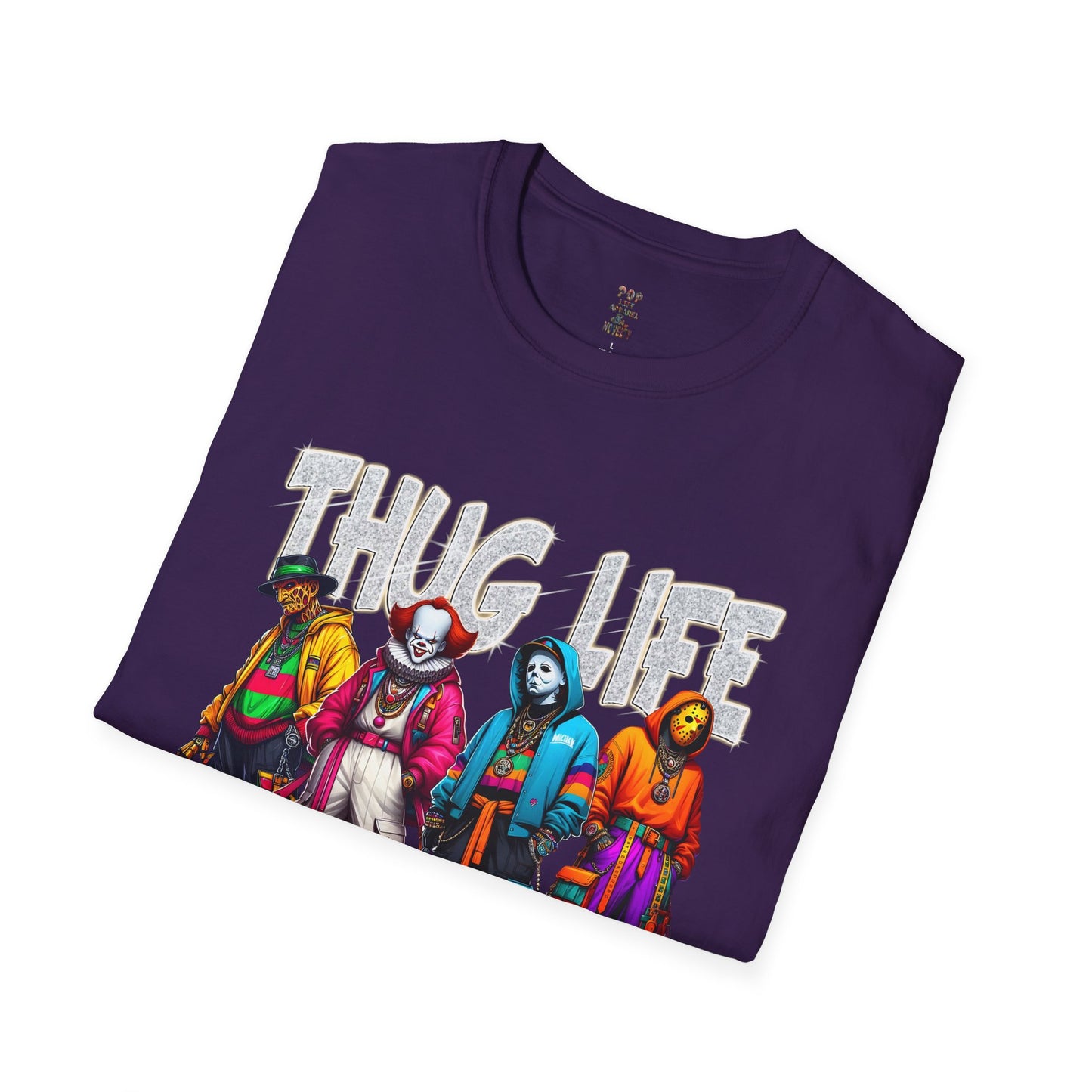 Hip Hop Horror Thug Life Unisex Softstyle T-Shirt