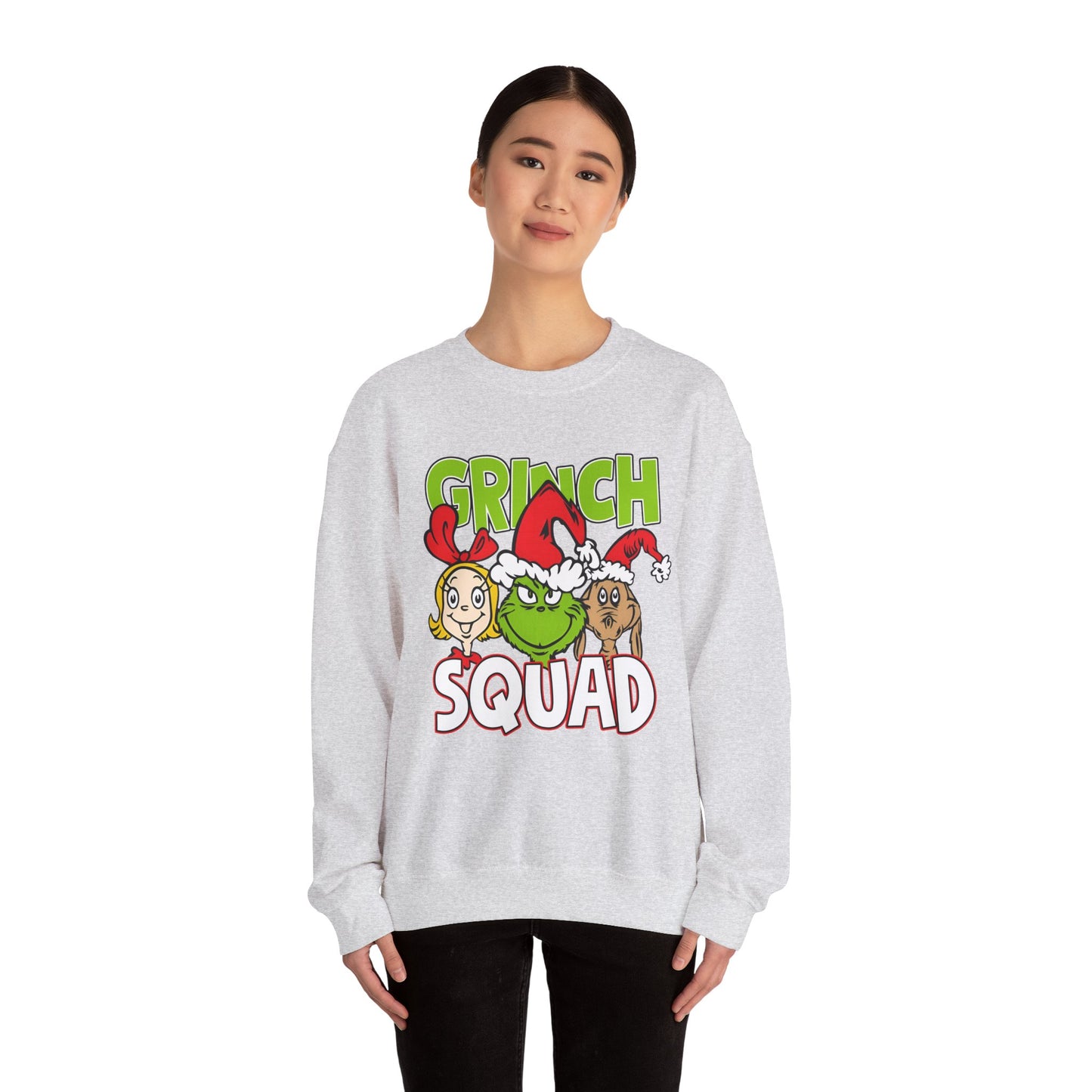 Grinch Squad Unisex Heavy Blend™ Crewneck Sweatshirt
