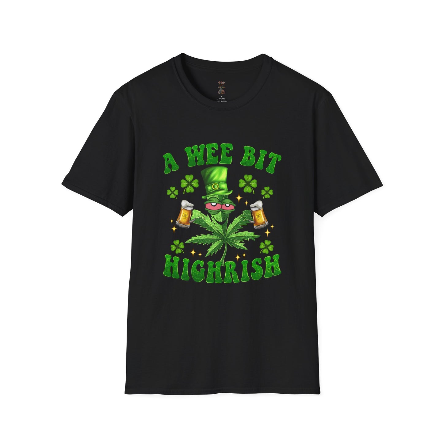 A Wee Bit Highrish Unisex Softstyle T-Shirt