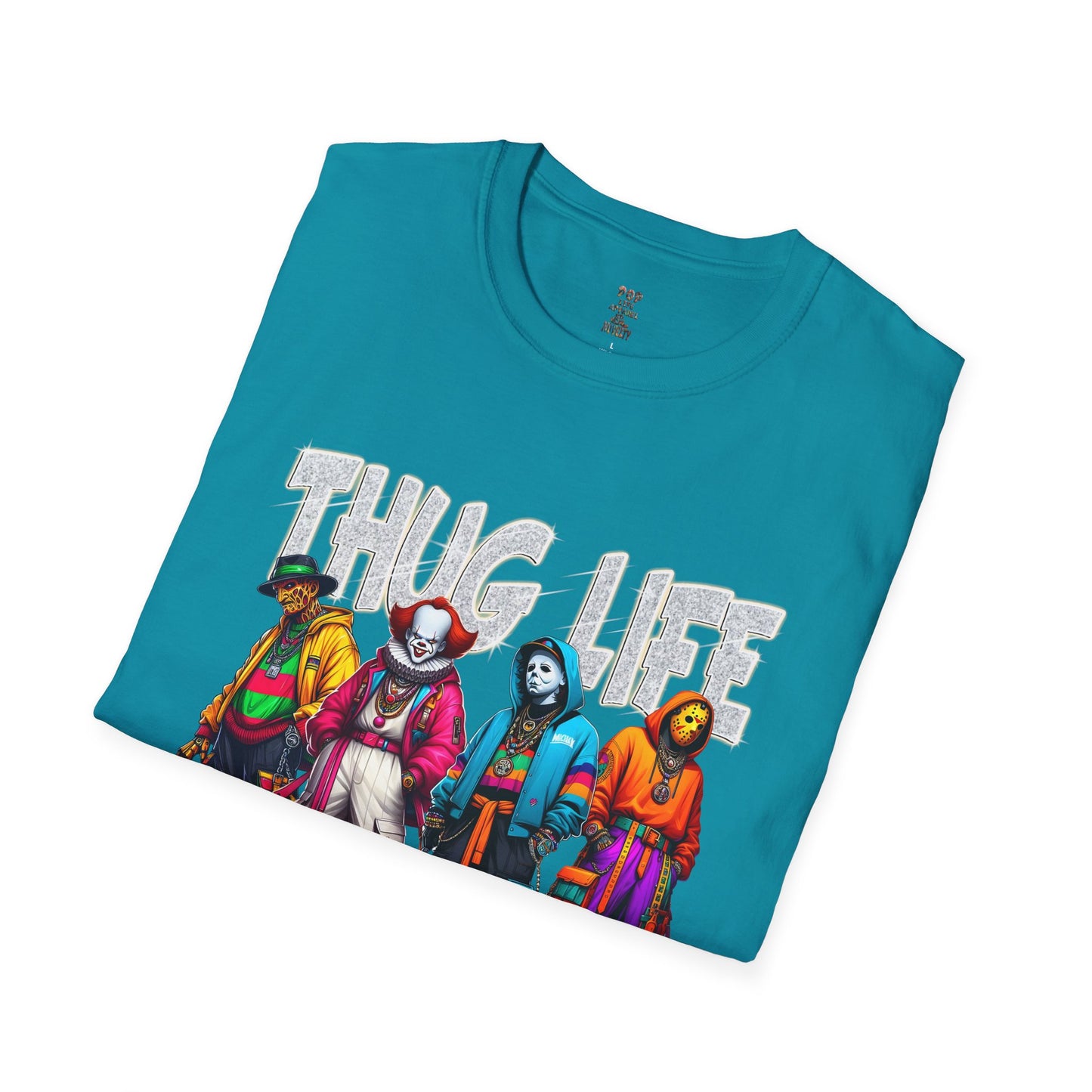 Hip Hop Horror Thug Life Unisex Softstyle T-Shirt
