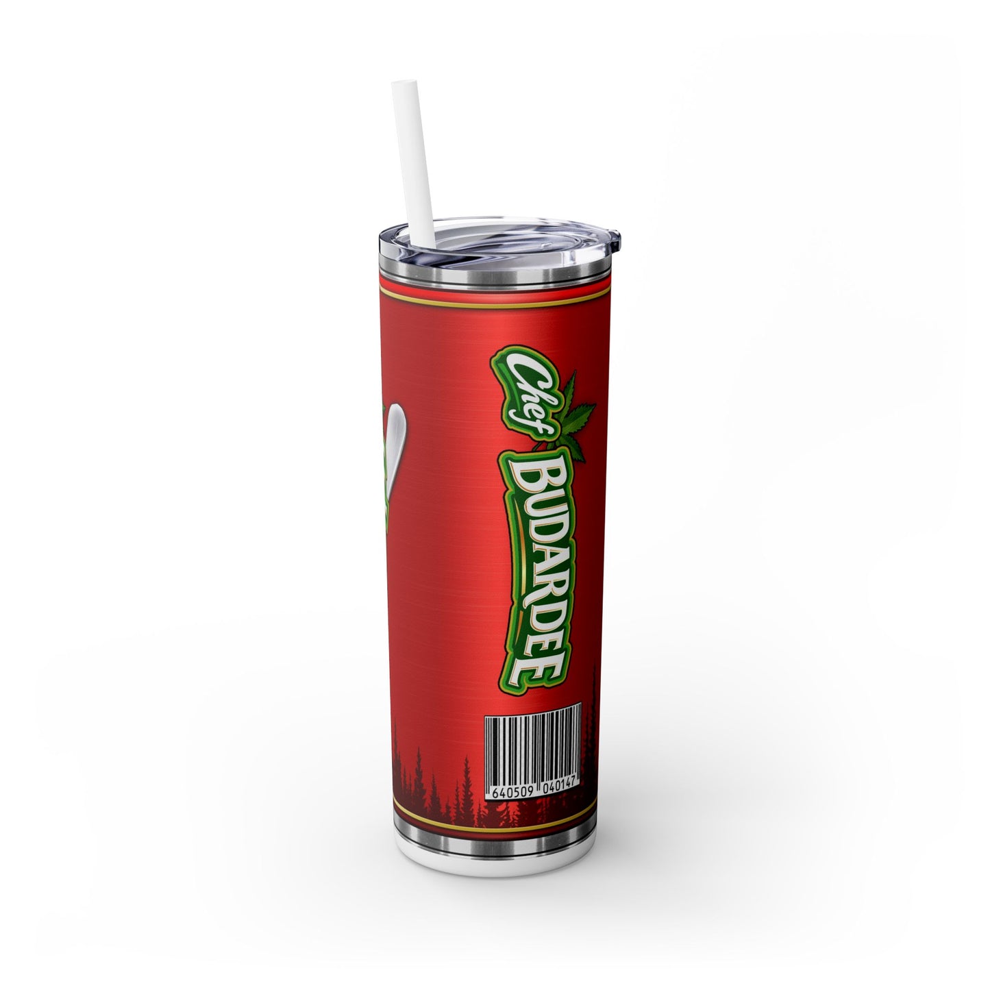 Chef Budardee Tumbler with Straw, 20oz