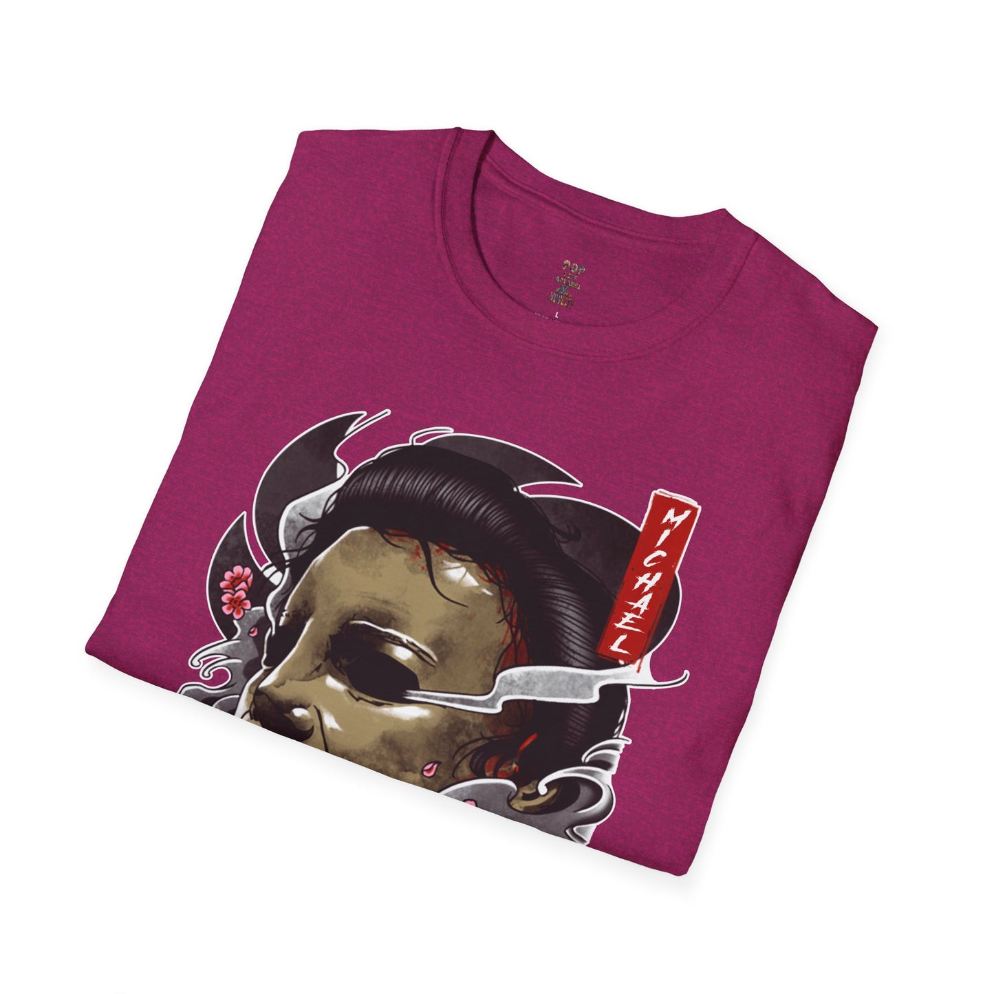 Micheal Myers Waves Unisex Softstyle T-Shirt