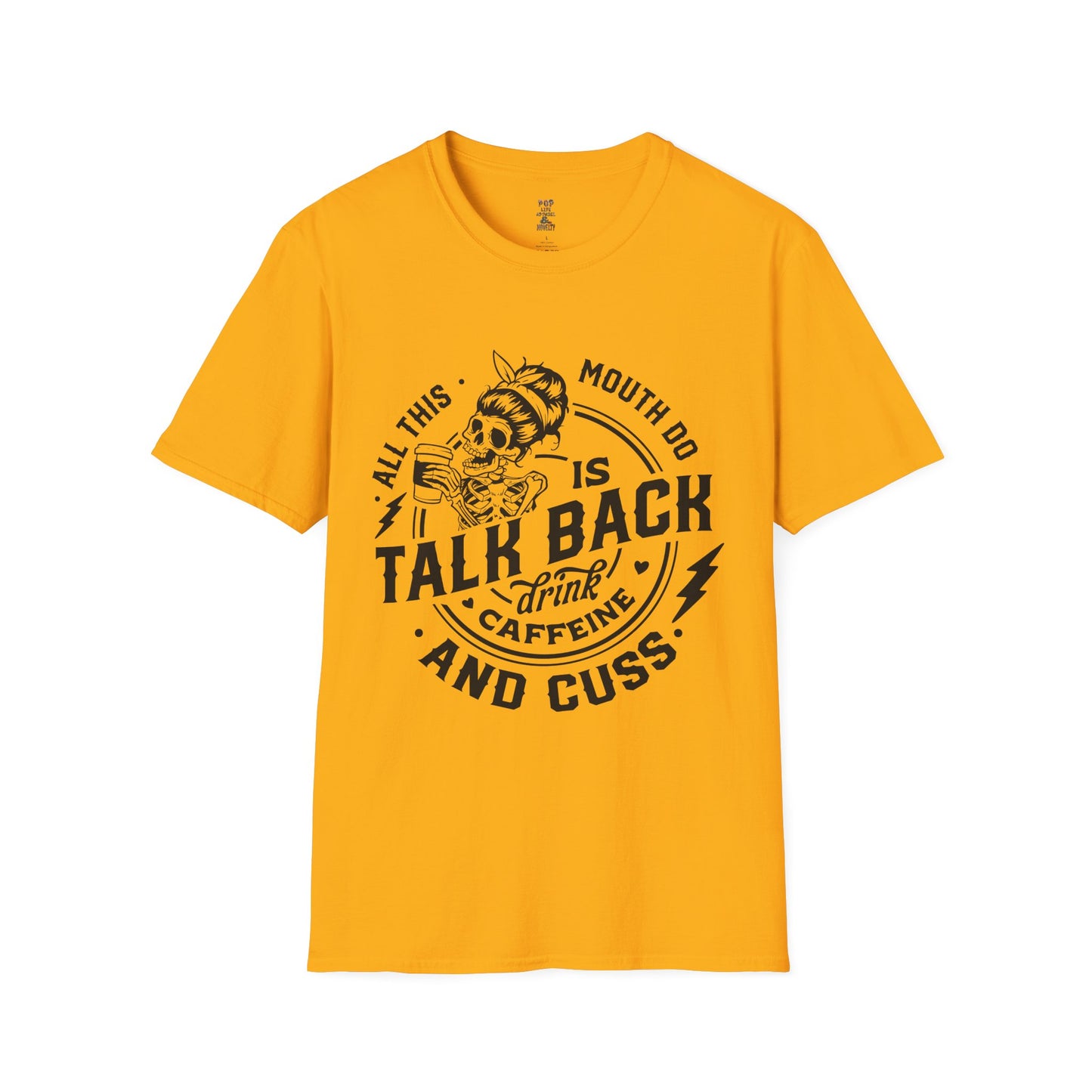 Graphic Tee Unisex Softstyle T-Shirt All This Mouth Do