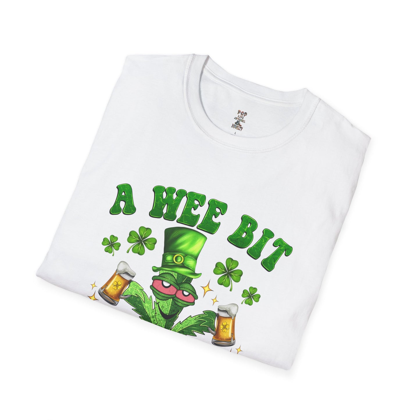 A Wee Bit Highrish Unisex Softstyle T-Shirt