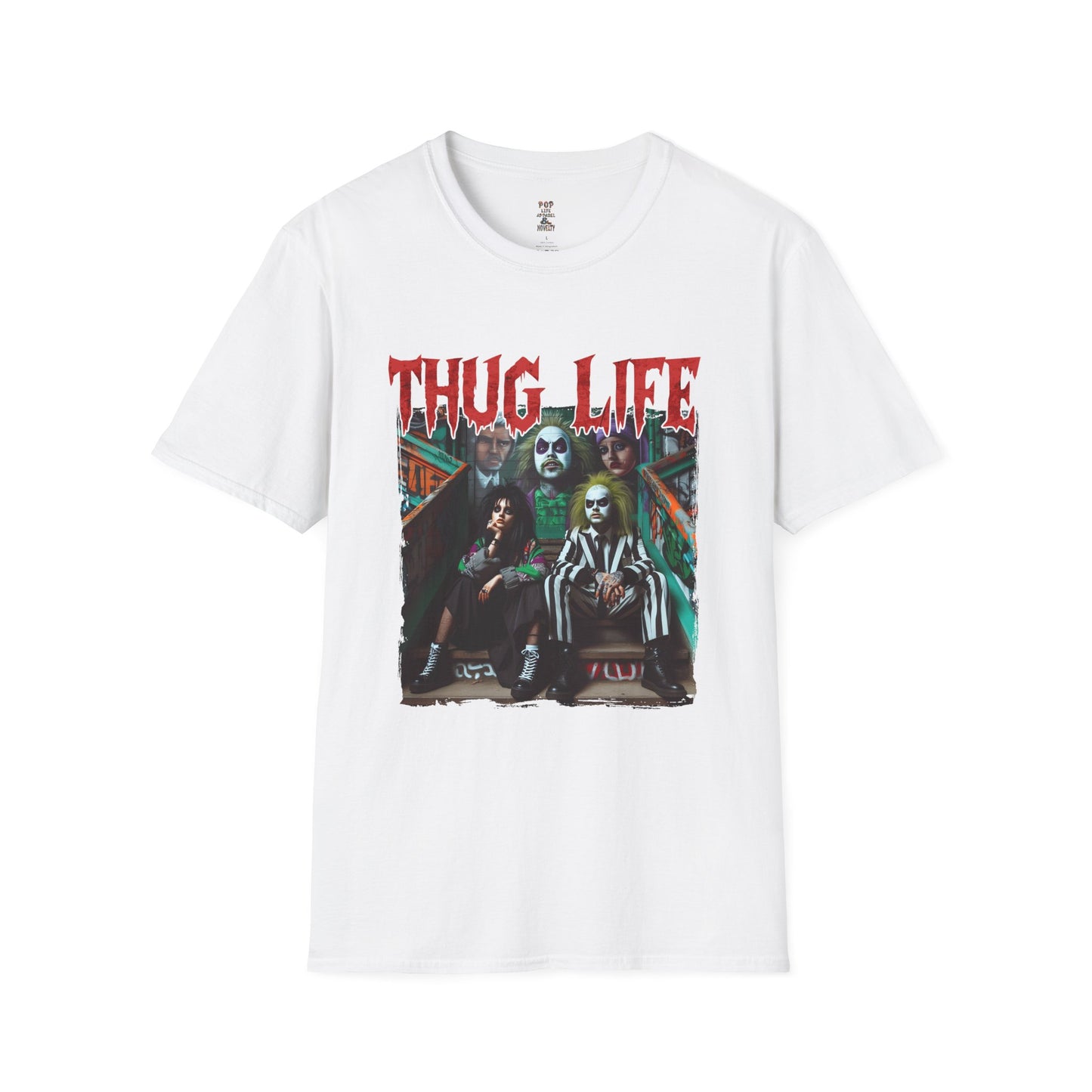 Beetlejuice Thug Life Unisex Softstyle T-Shirt
