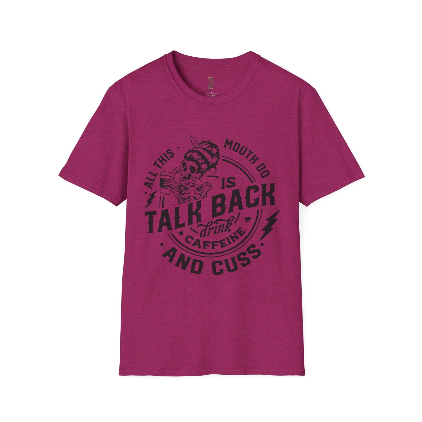 Graphic Tee Unisex Softstyle T-Shirt All This Mouth Do