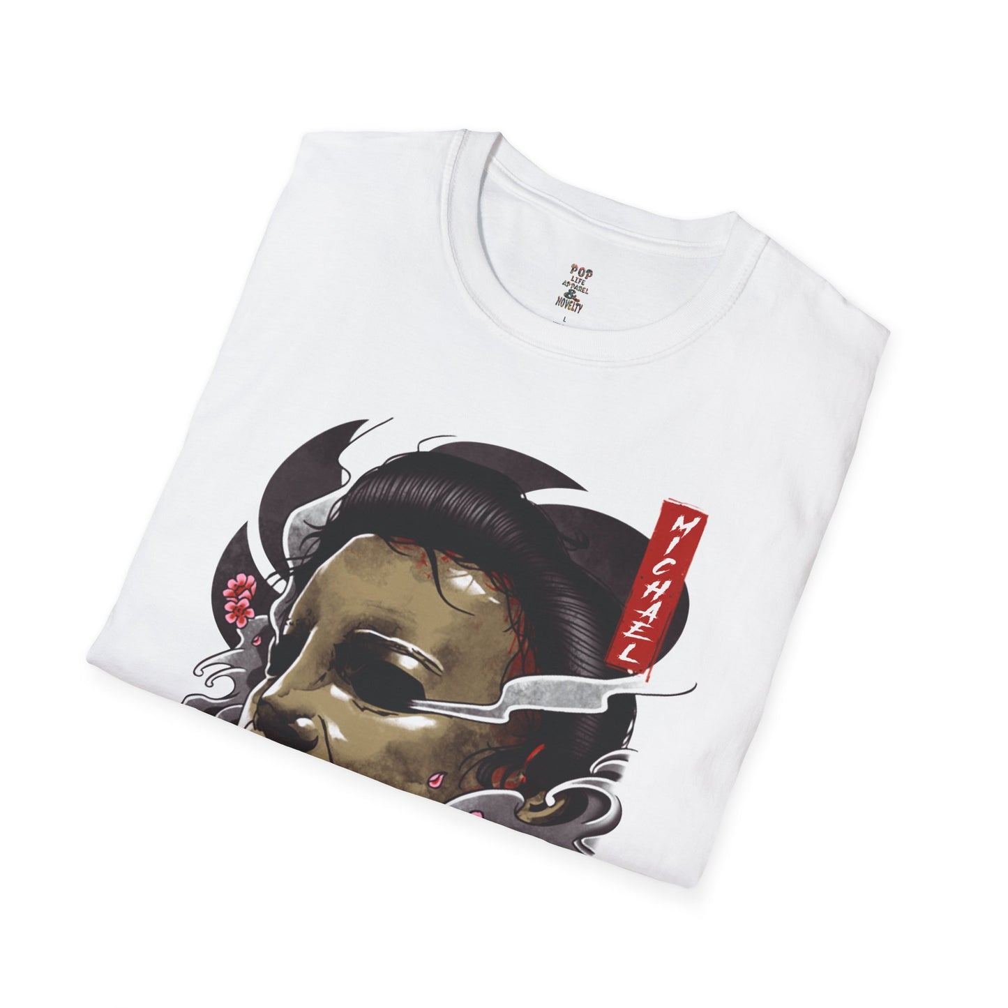 Micheal Myers Waves Unisex Softstyle T-Shirt