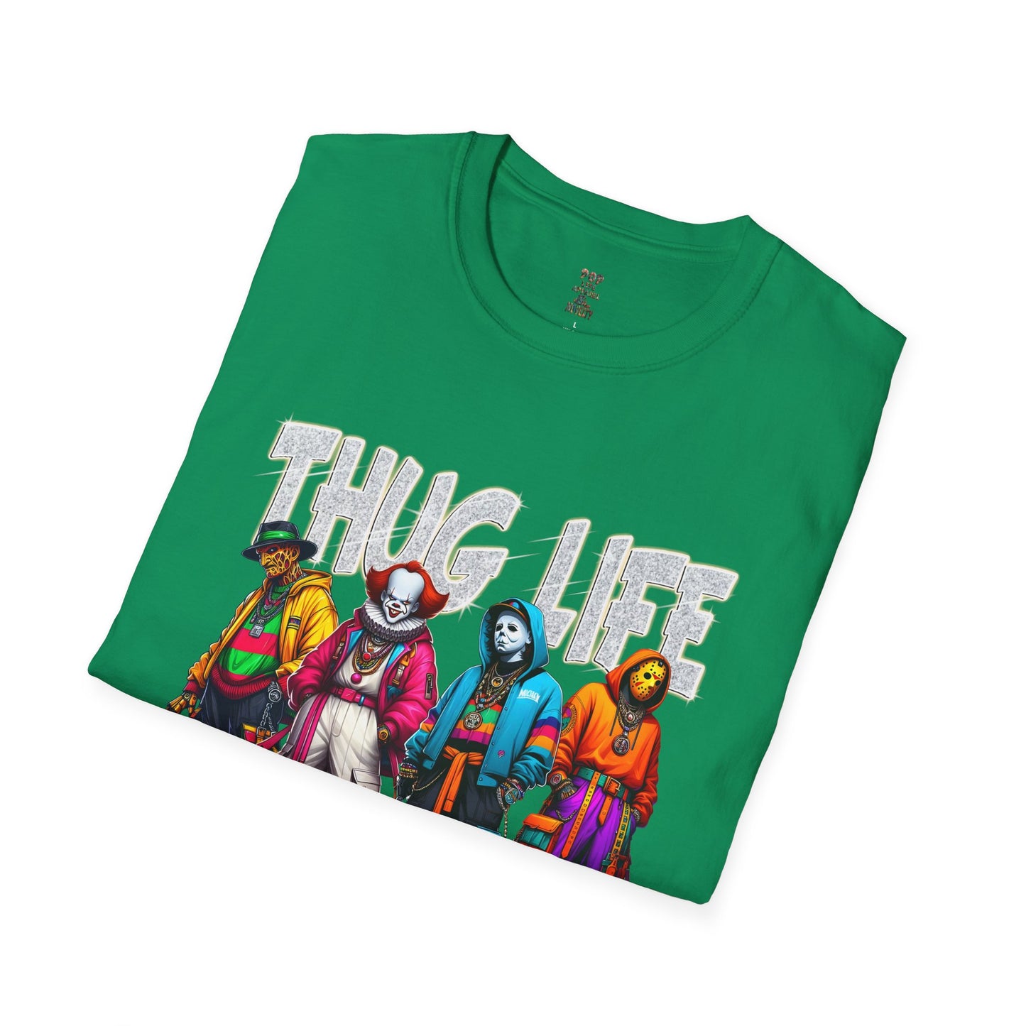 Hip Hop Horror Thug Life Unisex Softstyle T-Shirt