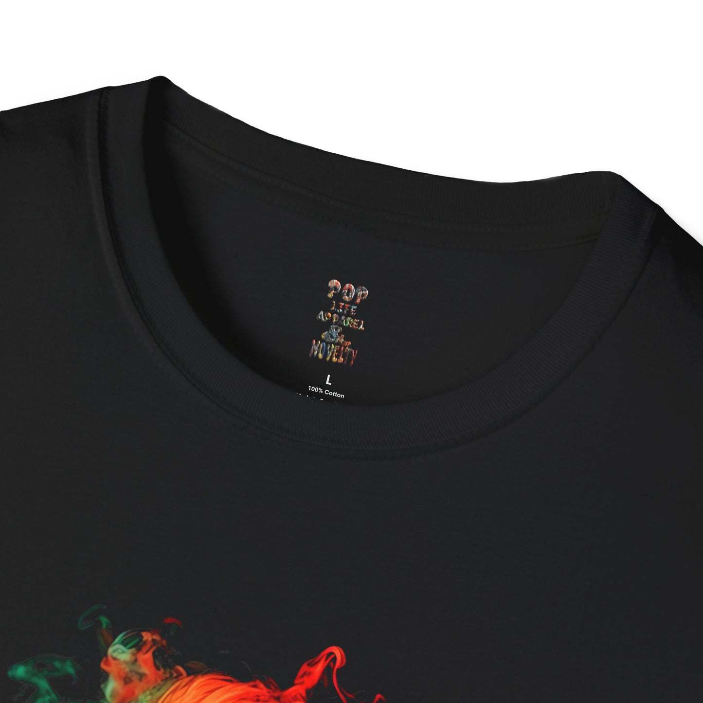 Horror Smoke Chucky Unisex Softstyle T-Shirt