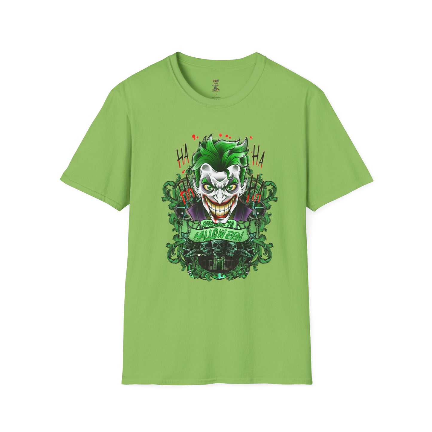 Joker Welcome to Halloween Unisex Softstyle T-Shirt
