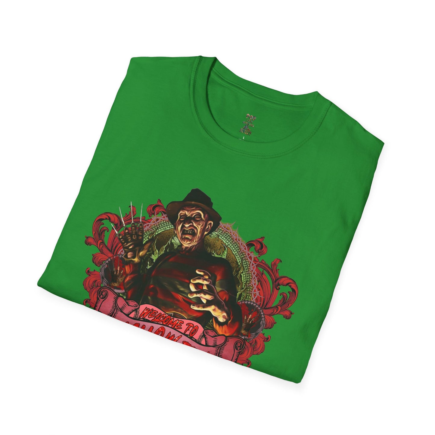 Freddie Welcome to Halloween Unisex Softstyle T-Shirt