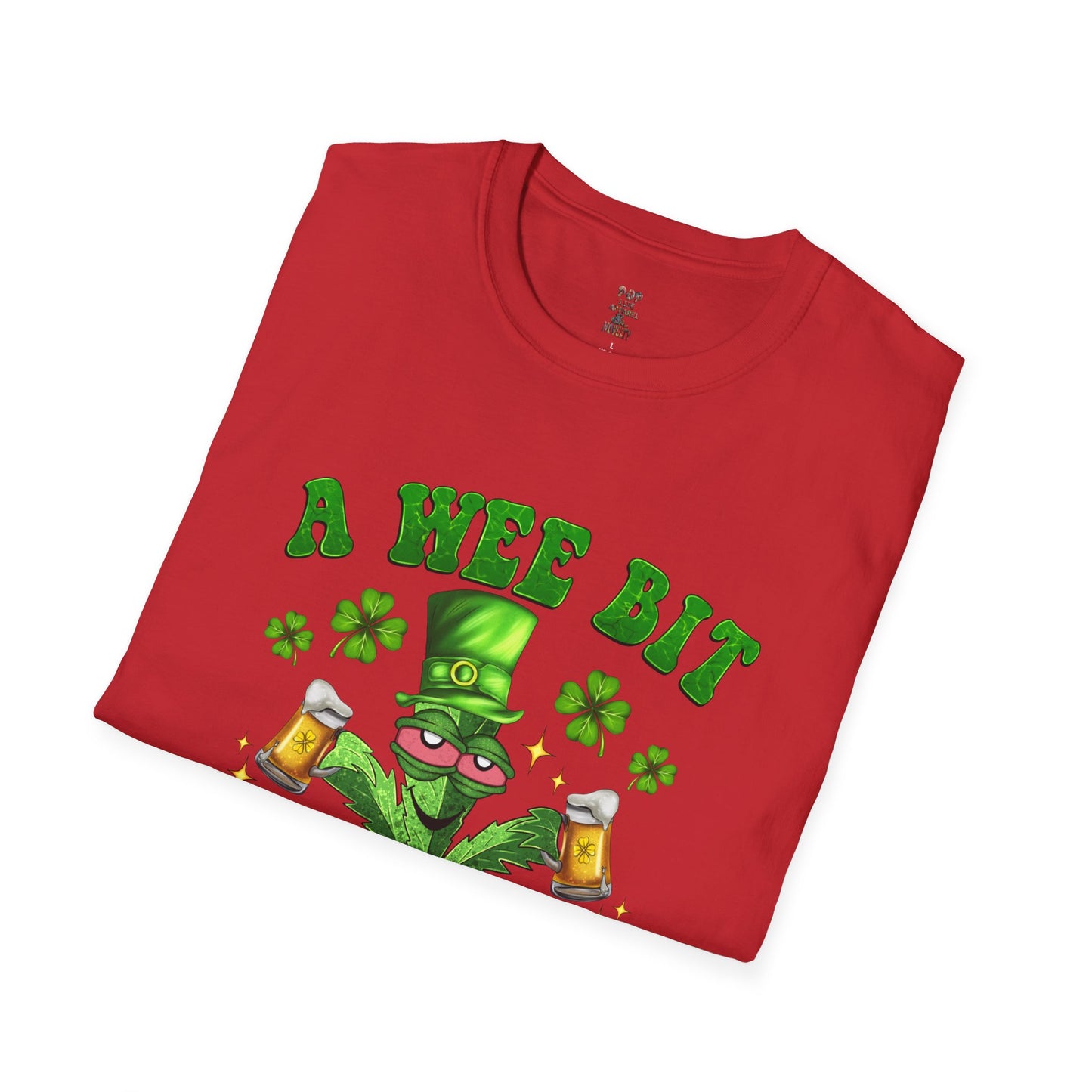 A Wee Bit Highrish Unisex Softstyle T-Shirt