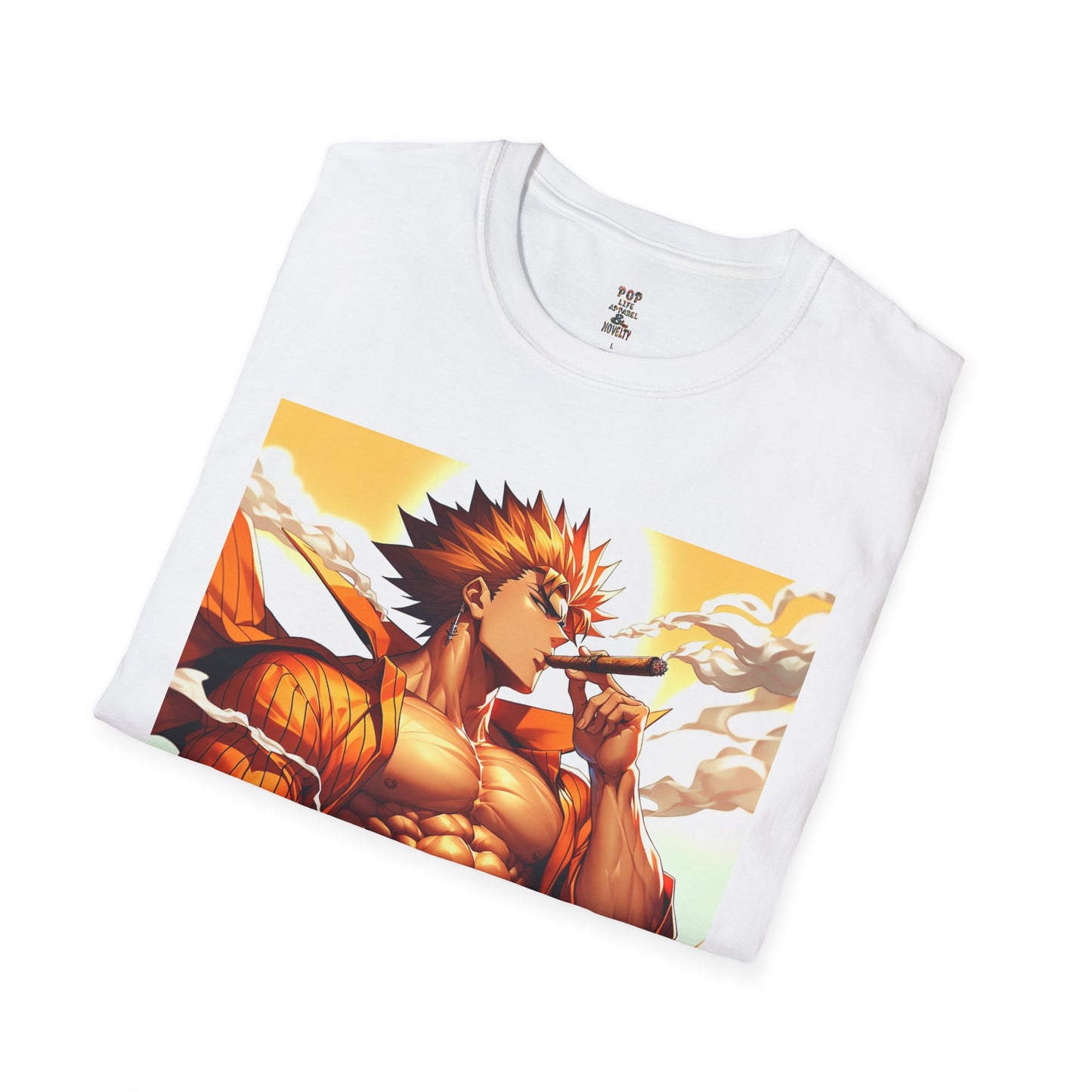 Blunted Goku High Softstyle T-Shirt