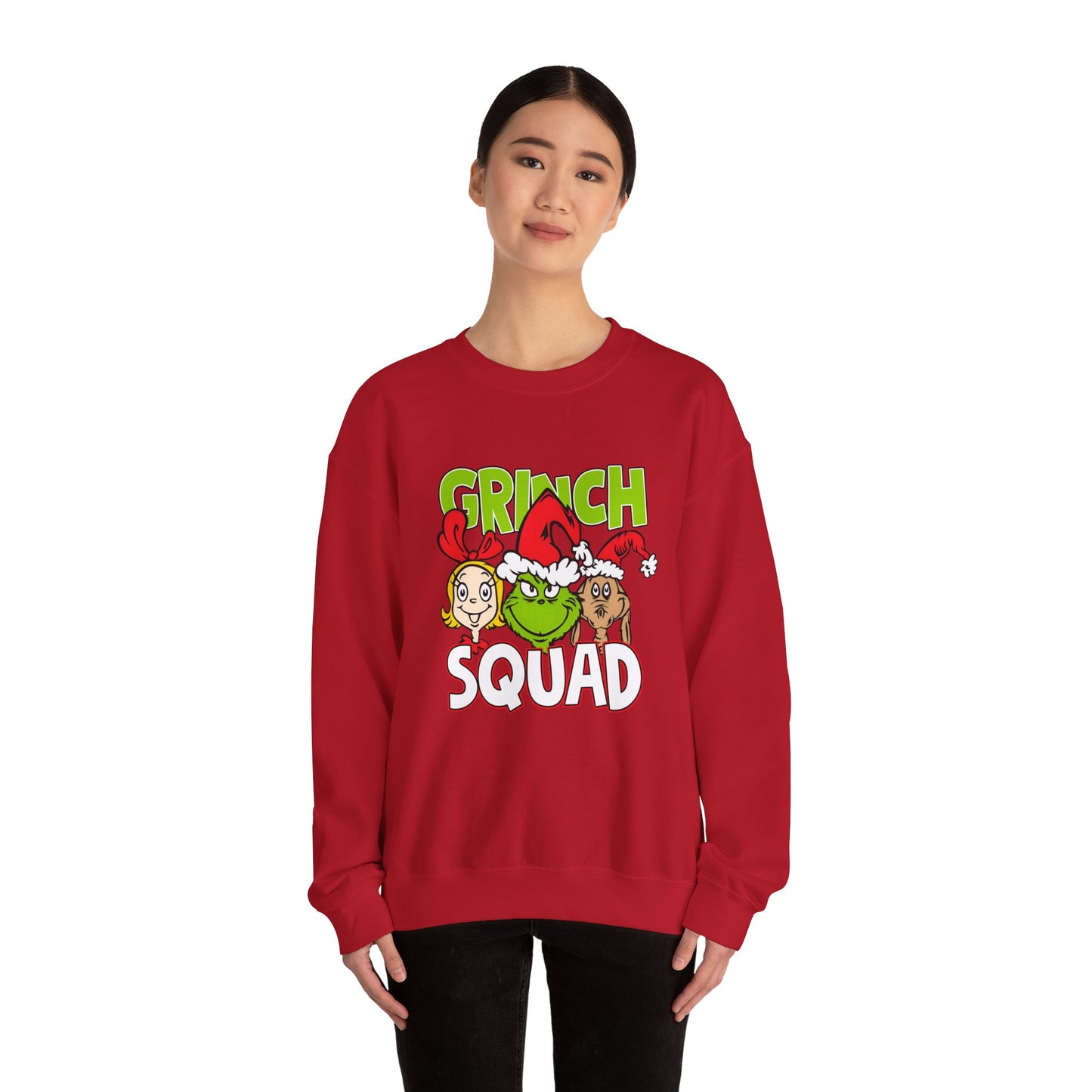 Grinch Squad Unisex Heavy Blend™ Crewneck Sweatshirt