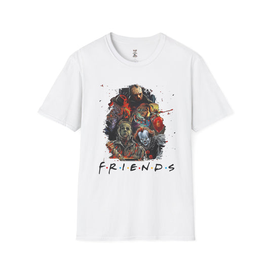 Horror Friends 6 Unisex Softstyle T-Shirt