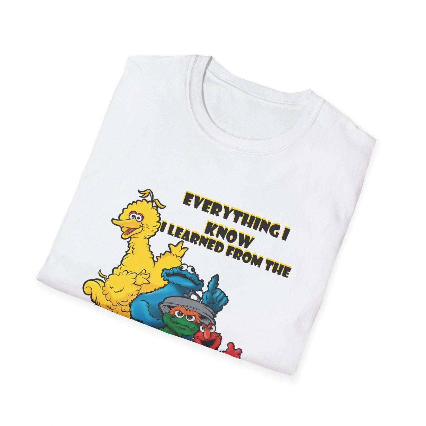 Everything I know I Learned From the Street Unisex Softstyle T-Shirt