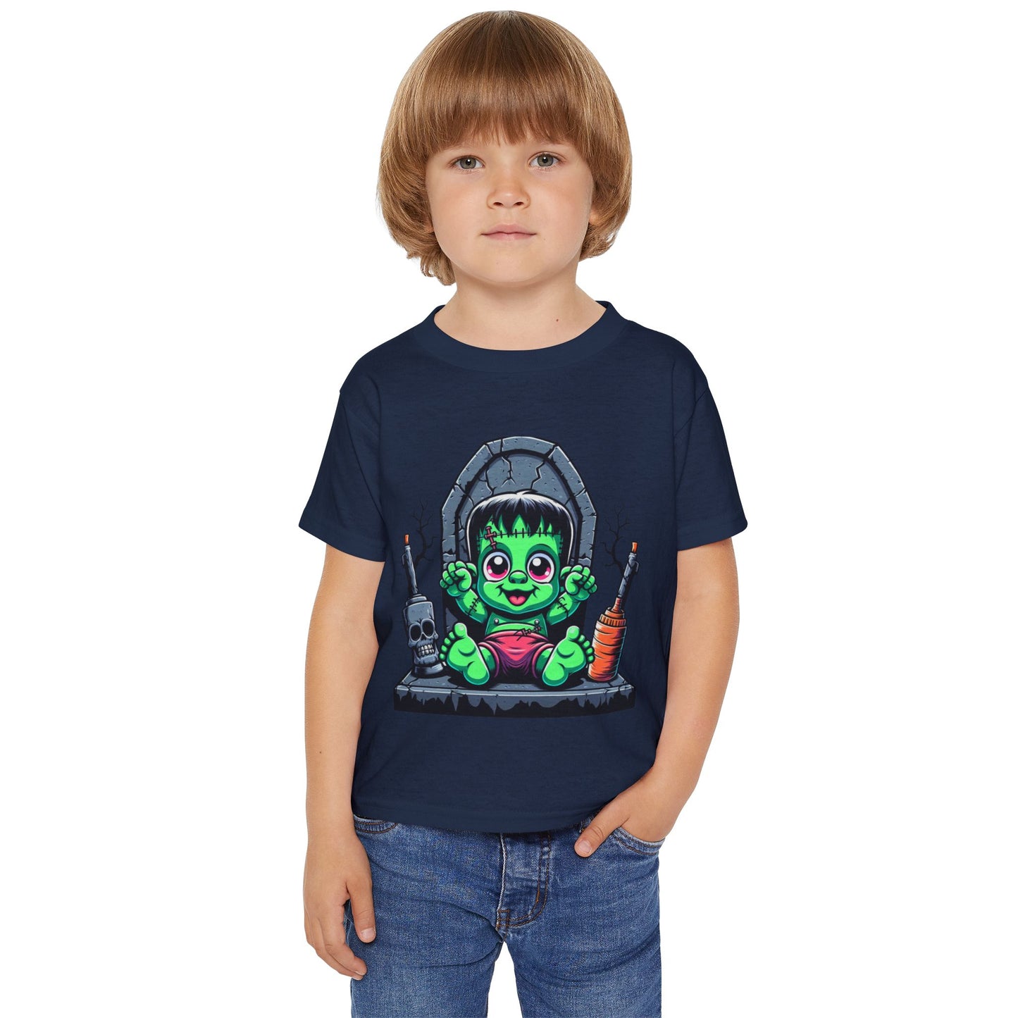 Baby Frankenstein Heavy Cotton™ Toddler T-shirt