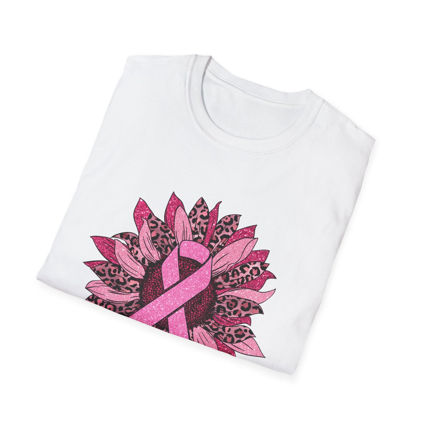 Cancer Sunflower Softstyle T-Shirt