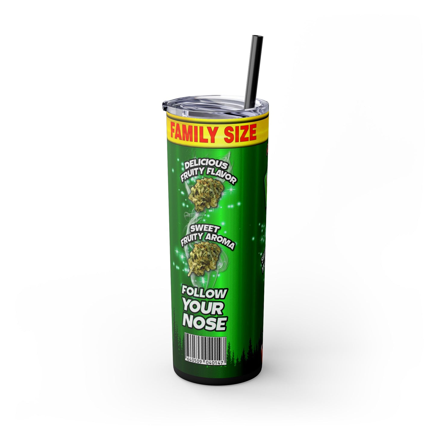 Weed Loops Tumbler with Straw, 20oz