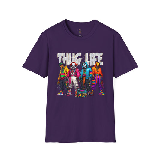 Hip Hop Horror Thug Life Unisex Softstyle T-Shirt