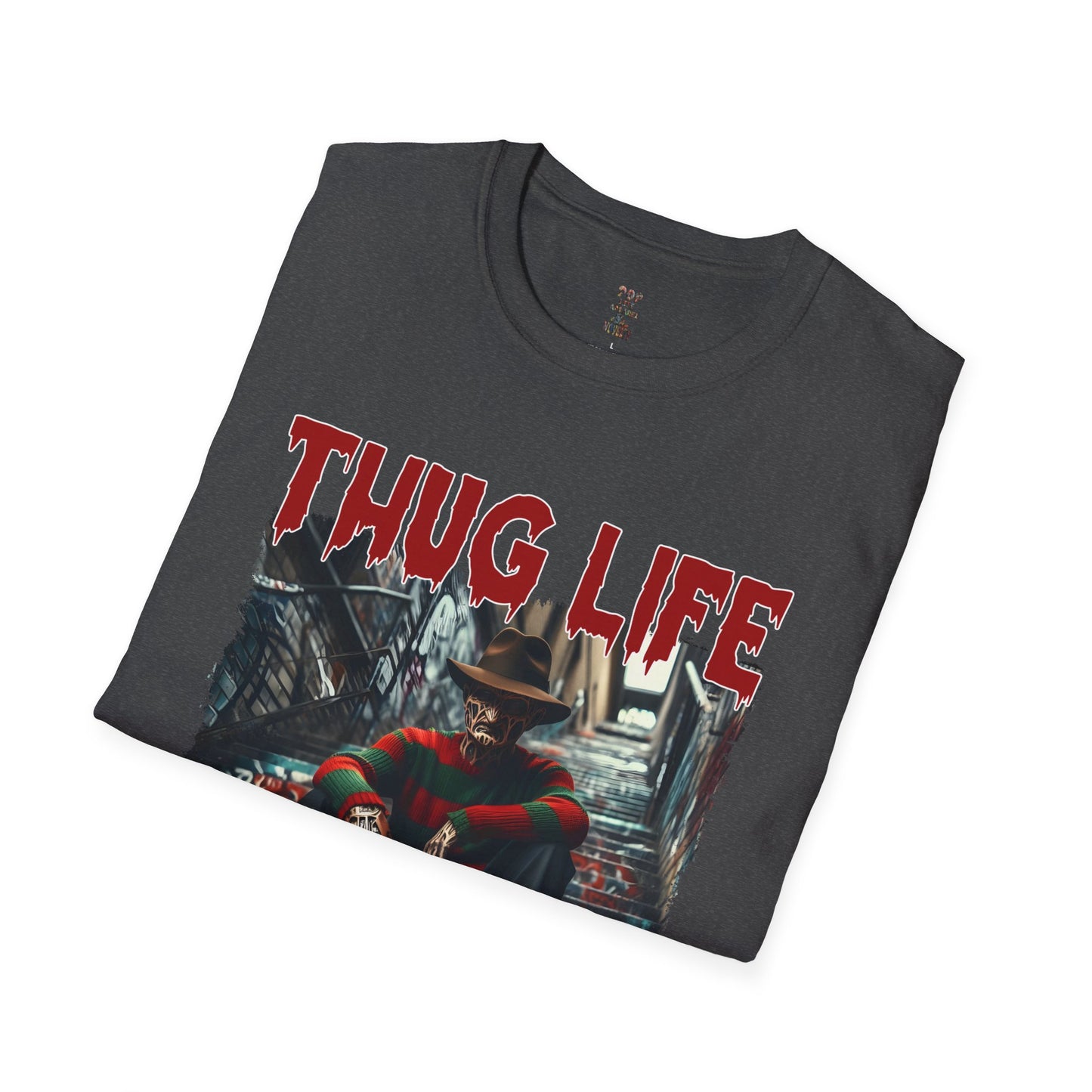 Thug Life Freddy Unisex Softstyle T-Shirt