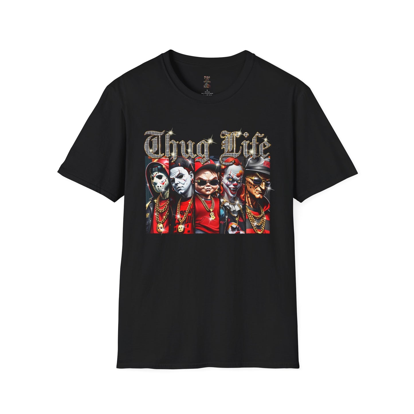 Horror Thug Life Ice Unisex Softstyle T-Shirt