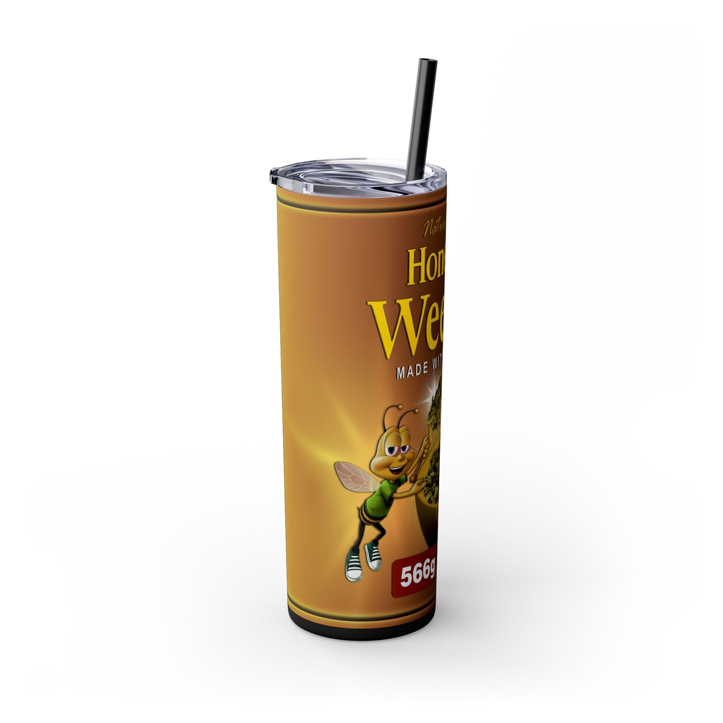 Honey Nut Weedios Tumbler with Straw, 20oz