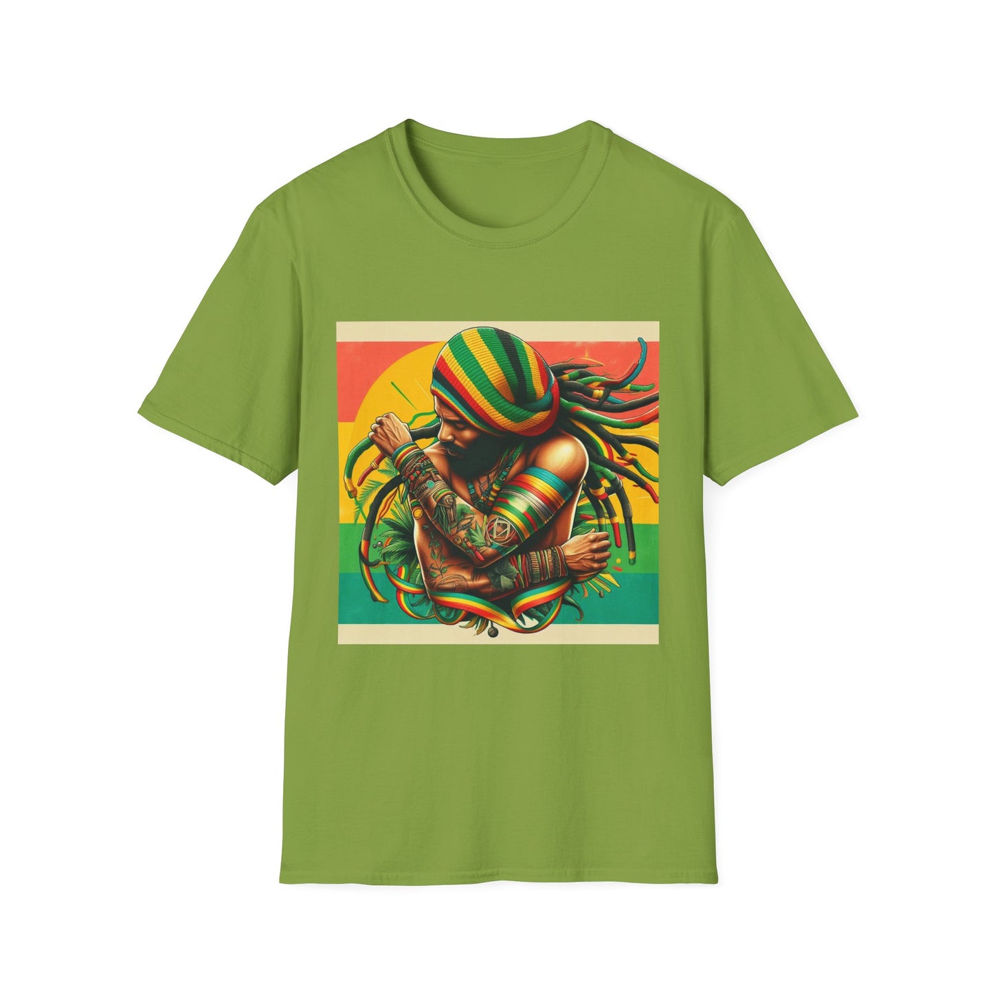 Reggae and Locs Softstyle T-Shirt