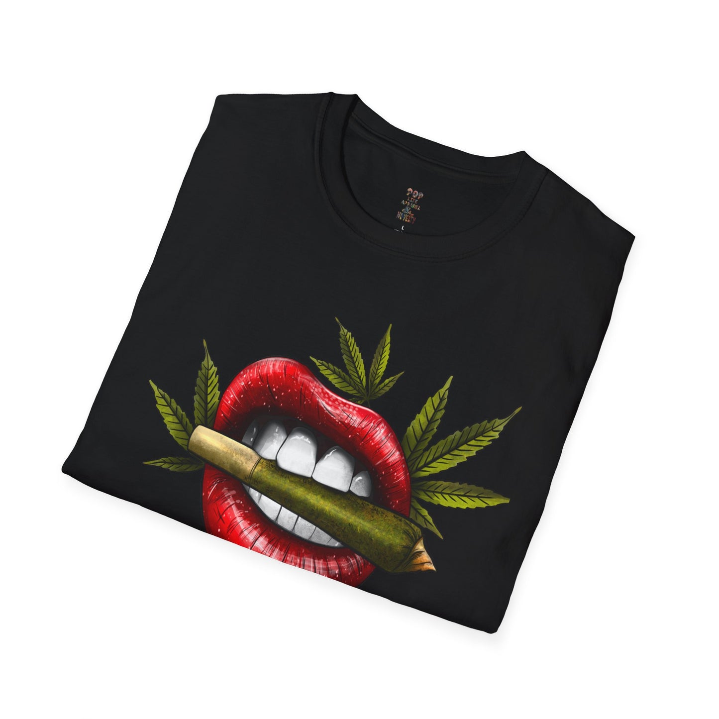 Lipstick Weed Unisex Softstyle T-Shirt