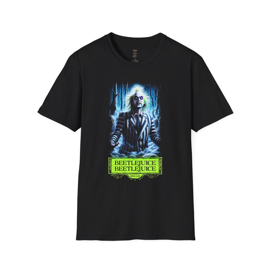 Beetlejuice Portrait Unisex Softstyle T-Shirt