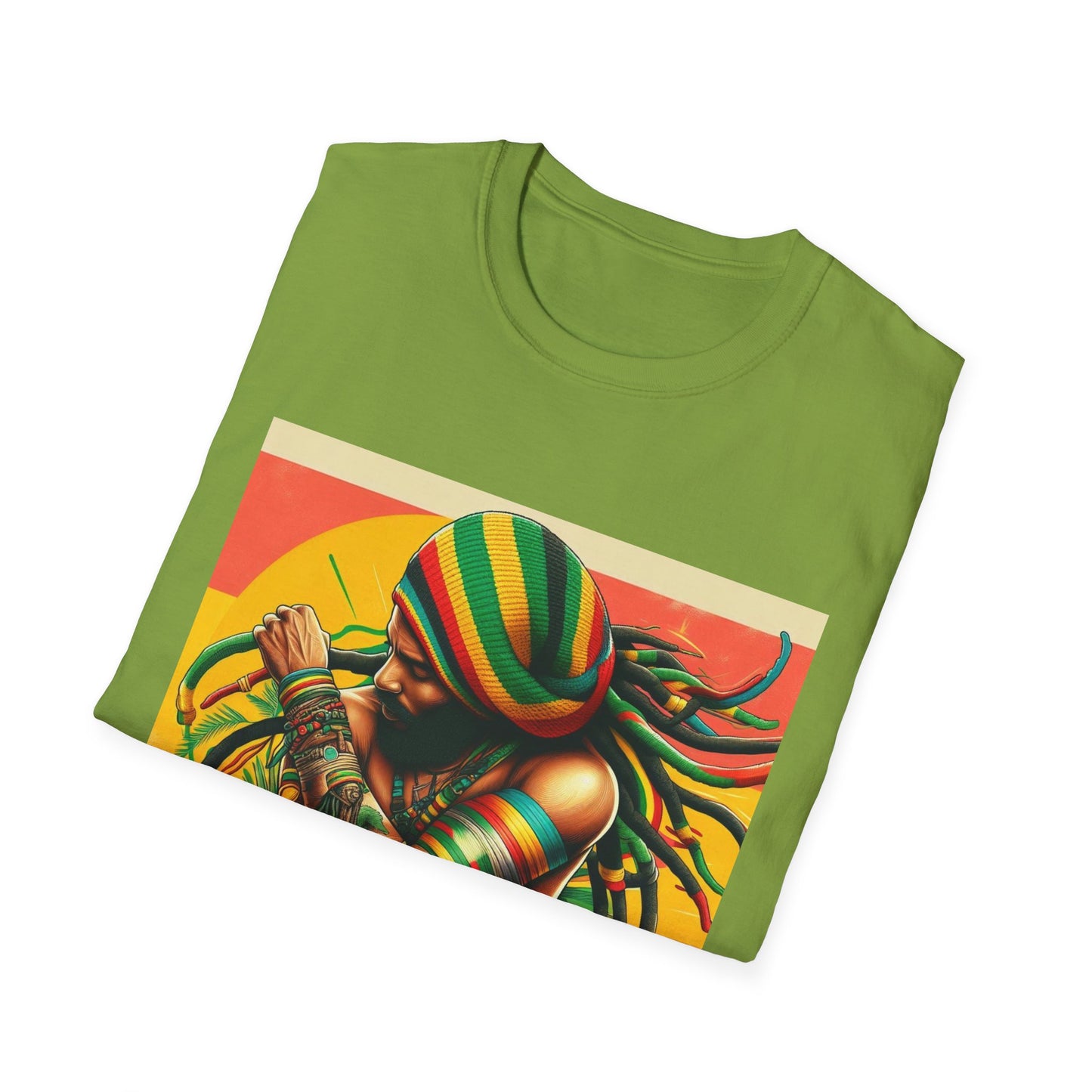 Reggae and Locs Softstyle T-Shirt