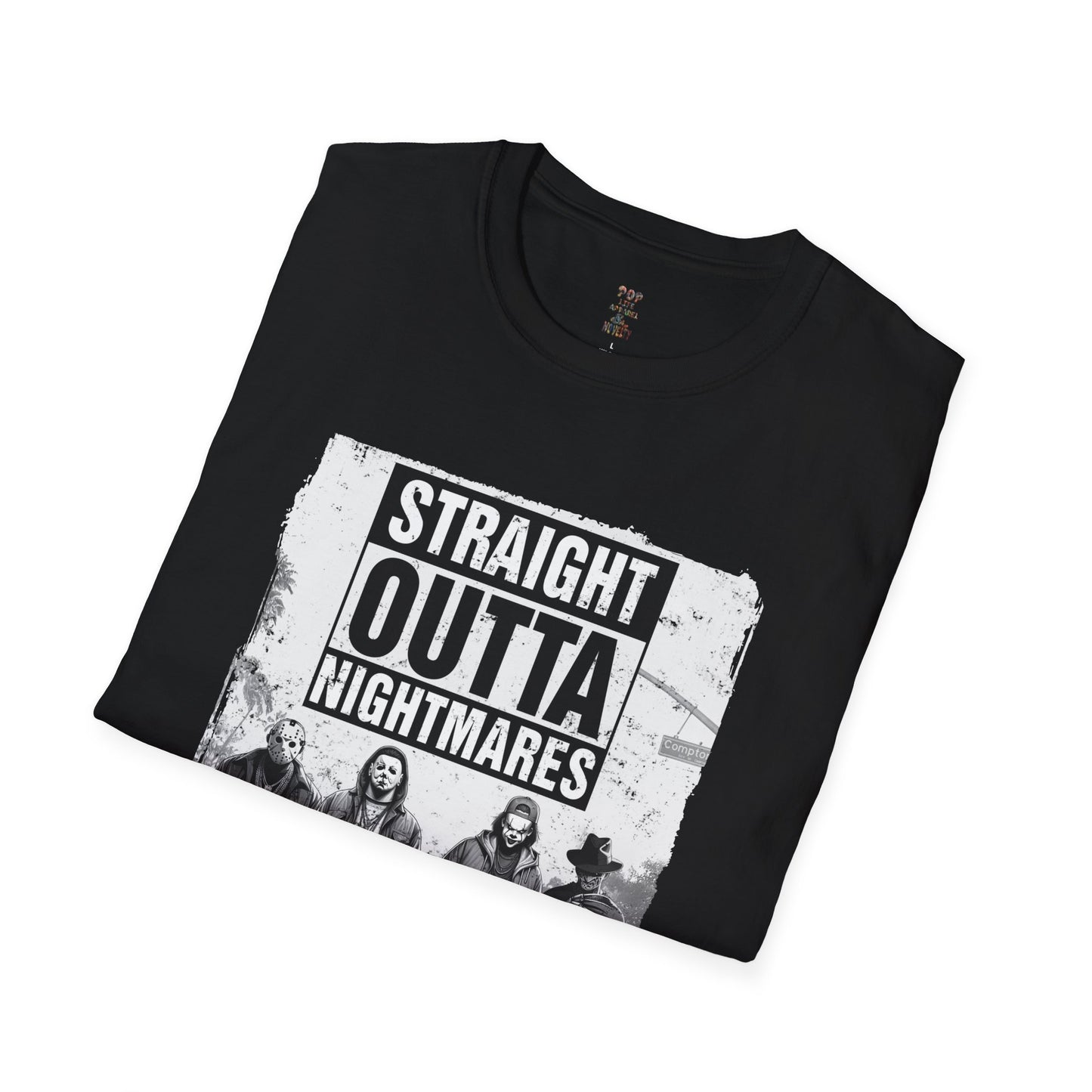 Straight Outta Nightmares Unisex Softstyle T-Shirt