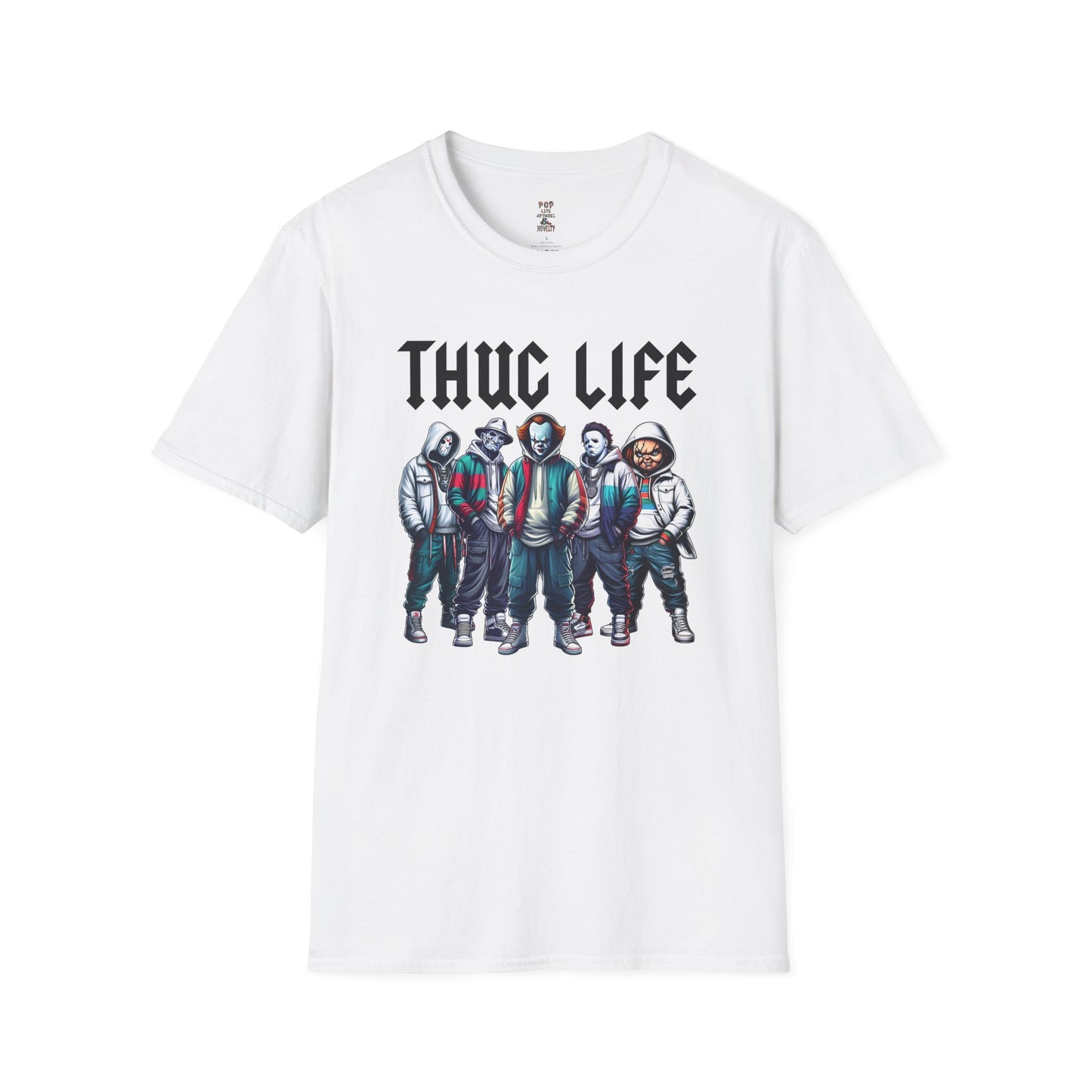 Horror Thug Life Unisex Softstyle T-Shirt