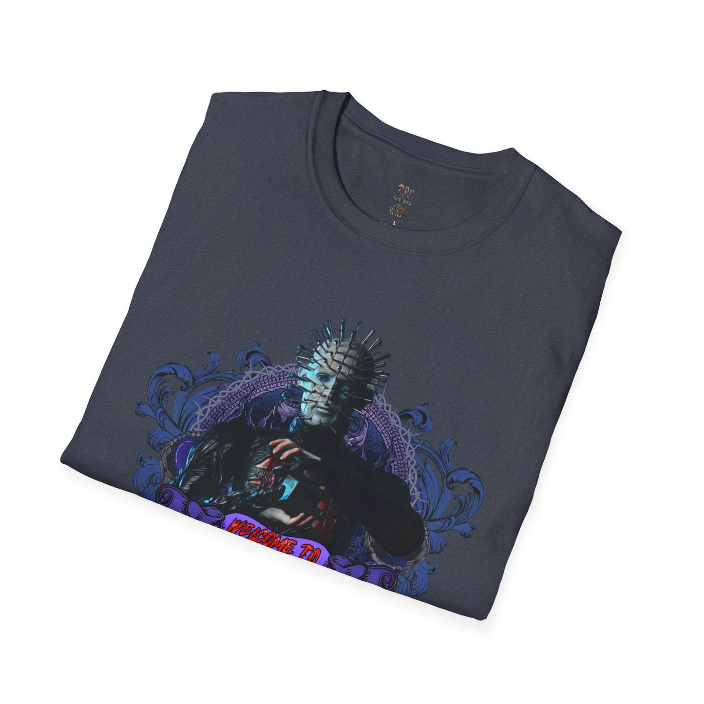 Pinhead Welcome to Halloween Unisex Softstyle T-Shirt