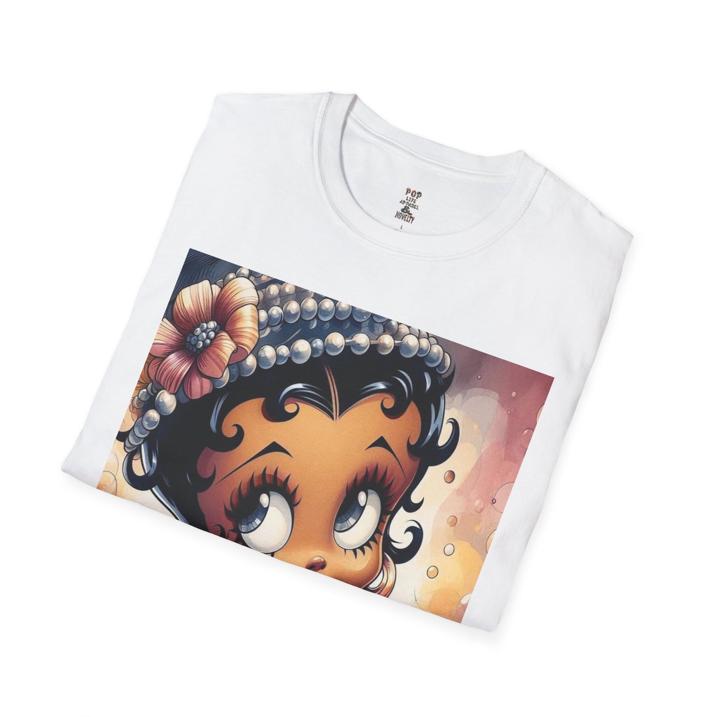 Flapper Girl Betty Softstyle T-Shirt