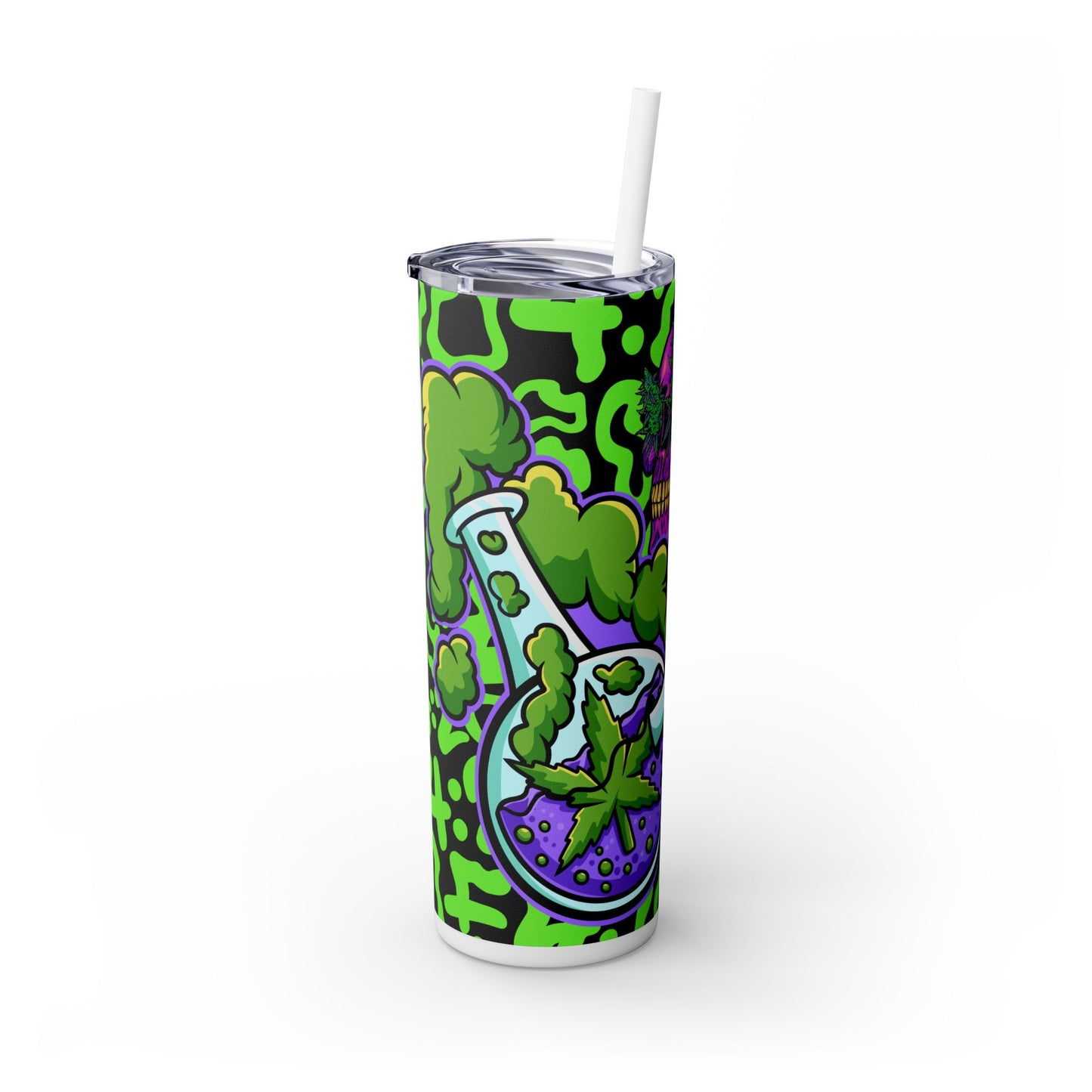 Psychedelic Kush Tumbler with Straw, 20oz