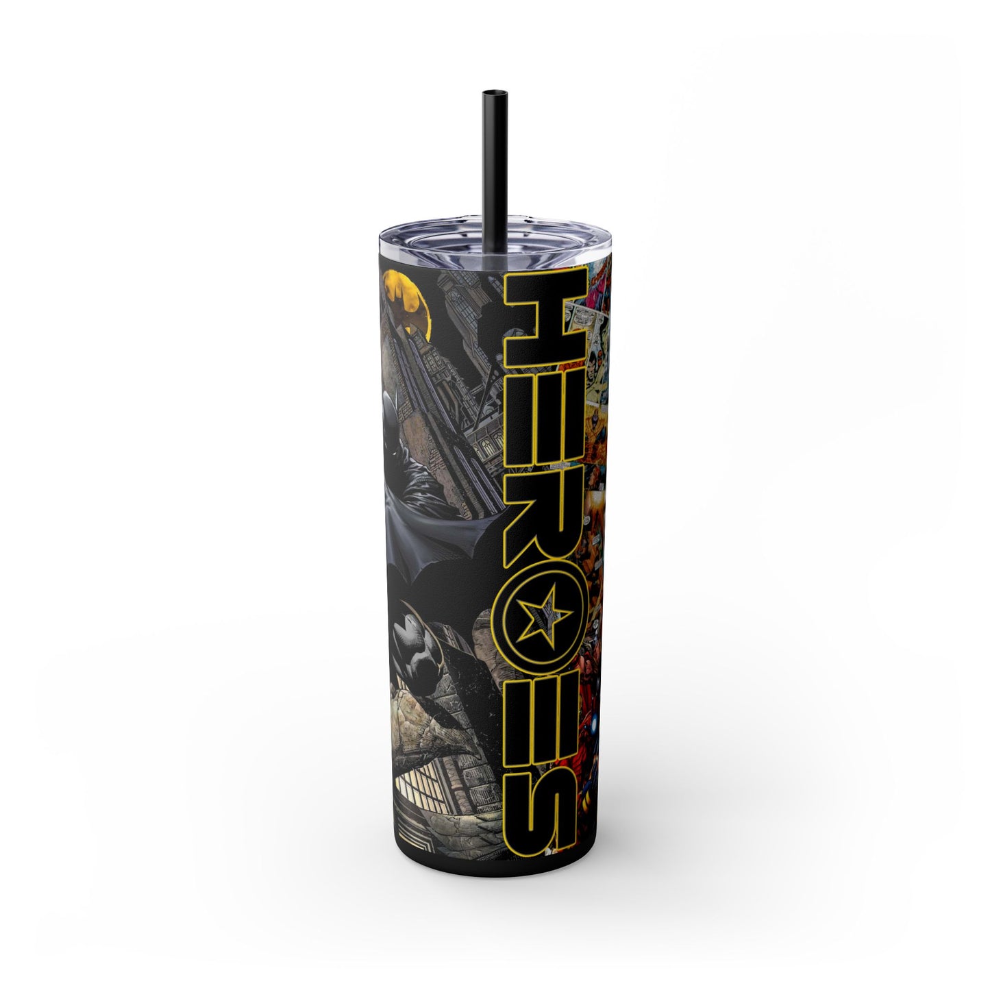 Heroes Tumbler with Straw, 20oz