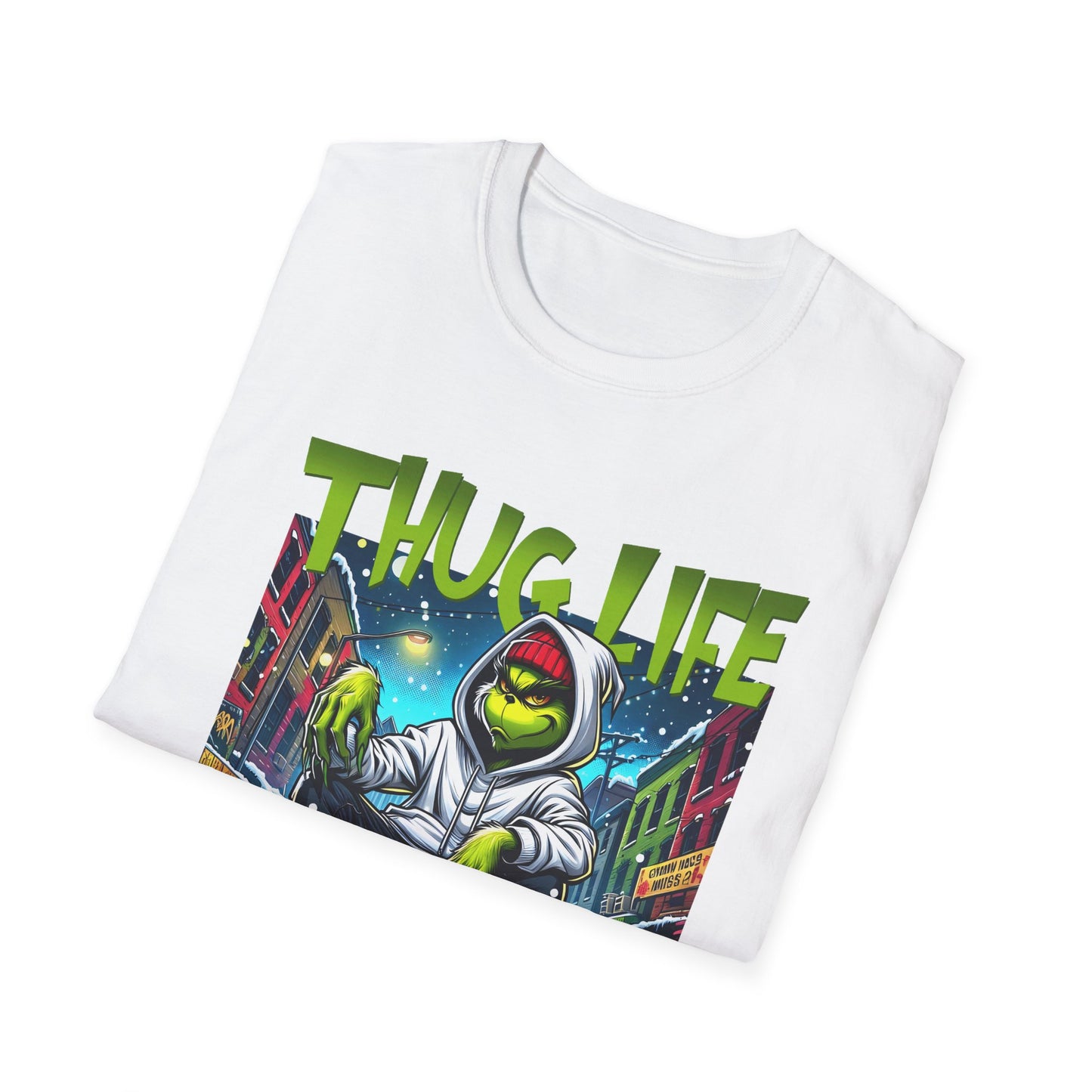 The Grinch Thug Life Softstyle T-Shirt