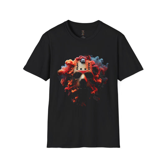 Horror Smoke Jason Unisex Softstyle T-Shirt