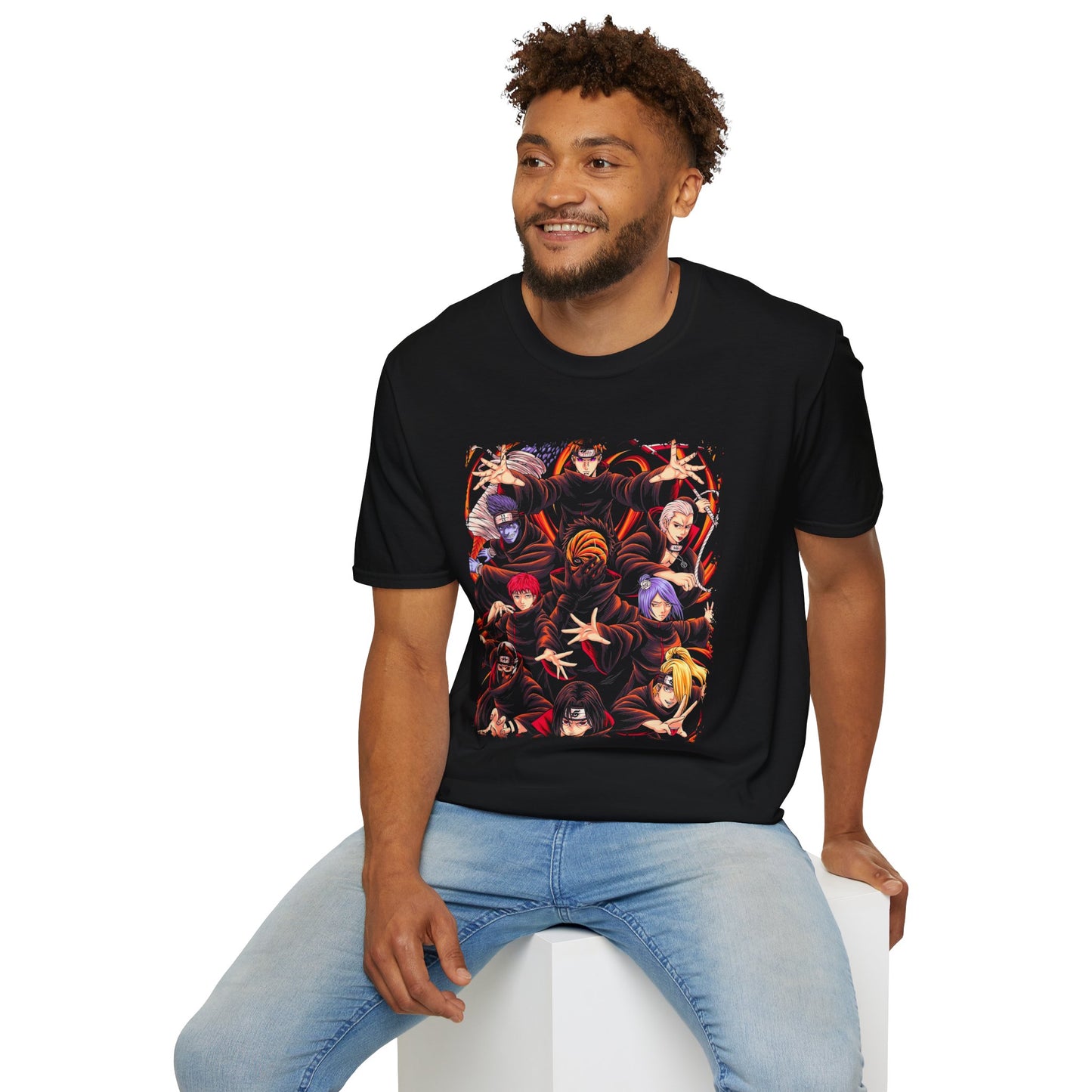 Naruto Characters Unisex Softstyle T-Shirt